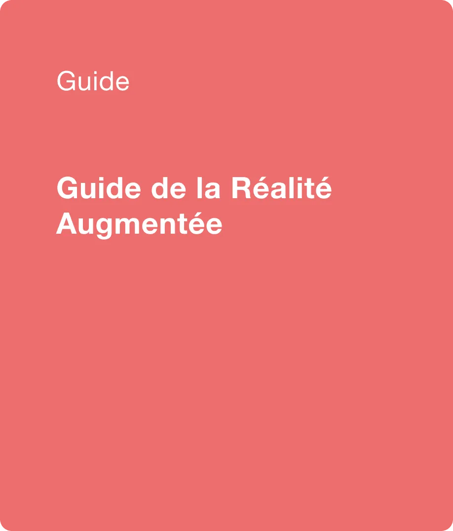 Guide de la Réalité Augmentée